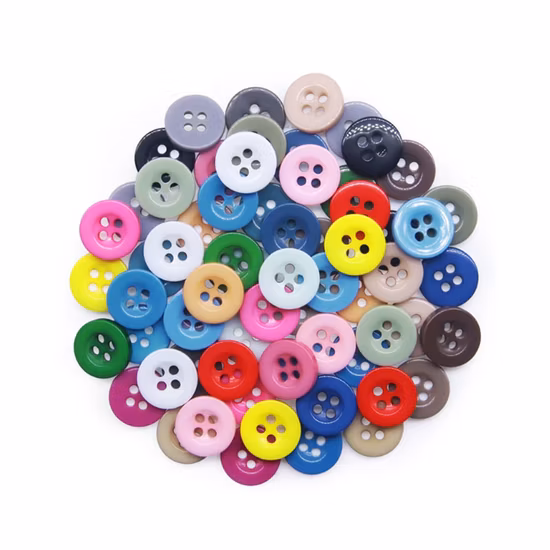 화이트 경적 셔츠 단추 의류 바느질 단추 옷에 대 한 수 지 단추 4 구멍 플라스틱 고품질 사용자 지정 로고 폴 리 에스테 OEM